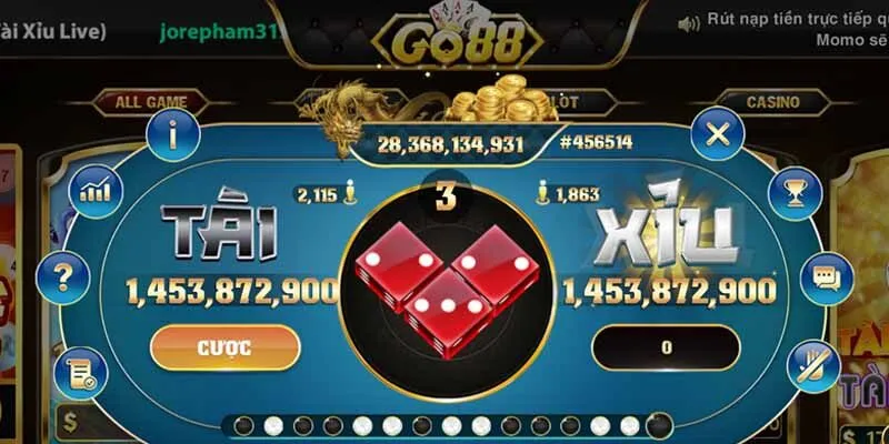 Tài Xỉu GO88 - Sân Chơi Cá Cược Online Đỉnh Cao 2025